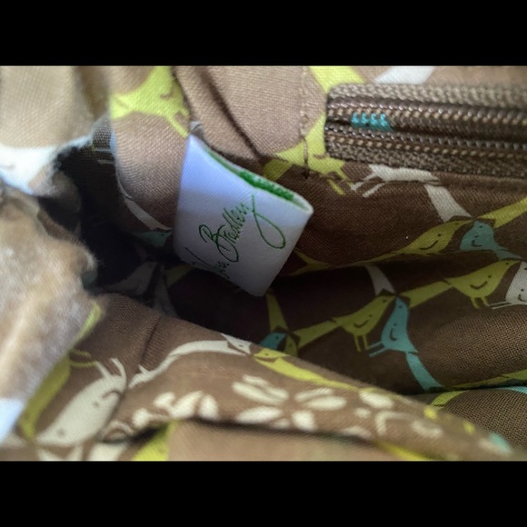 VERA BRADLEY Satchel/Tote/Shoulder Purse Pattern: SITTIN' IN A TREE 
Kiss Lock - Picture 4 of 10